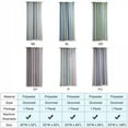 thumbnail image 2 of Dcenta Star Curtains Stars Blackout Curtains for Kids Girls Bedroom Living Room Colorful Double Layer Star Window Curtains, 1 Panel, 2 of 10