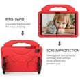 thumbnail image 4 of Allytechgroup Kids Shockproof Case for Samsung Galaxy Tab A7 10.4" 2022 2020 (SM-T509 T500 T505), EVA Thumb Design Kids Friendly Handle Stand Lightweight Case for Galaxy Tab A7 10.4", Red, 4 of 7