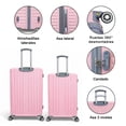 thumbnail image 3 of Juego 2 Maletas Jony Para Viaje 15 Kg Y 10kg Mano Carry On Ruedas, 3 of 5