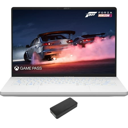 ASUS ROG Zephyrus G14 Gaming/Entertainment Laptop (AMD Ryzen 7 7735HS 8-Core, 14.0in 165 Hz Wide QXGA (2560x1600), GeForce RTX 4050, 48GB DDR5 4800MHz RAM, Win 11 Pro) with DV4K Dock