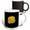 Multicolor, variant on 3drose, Beautiful Yellow Rose Isolated Vector Art, 11oz Two-tone Yellow Mug