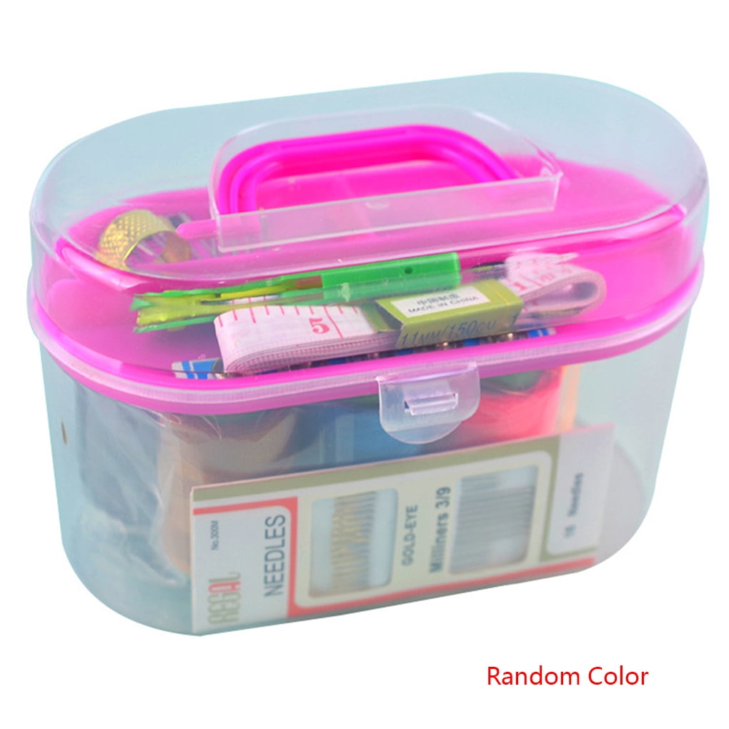 DIY Premium Sewing Kit Traveller Adults Beginner Sewing Thread Scissors Ruler Tape Needle Set