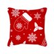 thumbnail image 1 of Funda de almohada navideña de dibujos animados, regalo de vacaciones de Papá Noel, funda de cojín cuadrada, 1 of 4