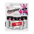 thumbnail image 1 of Energizer MAX Alkaline C Batteries, 4 Pack, 1 of 9