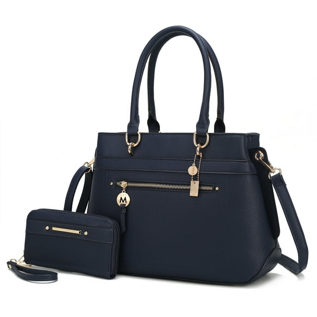 Set de bolsas MKF Collection By Mia K. Gardenia con bolso de mano y cartera a juego