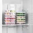 thumbnail image 2 of 2 compartimentos para alimentos en el frigorífico, caja para verduras, contenedor para conservación de alimentos frescos, 2 of 6