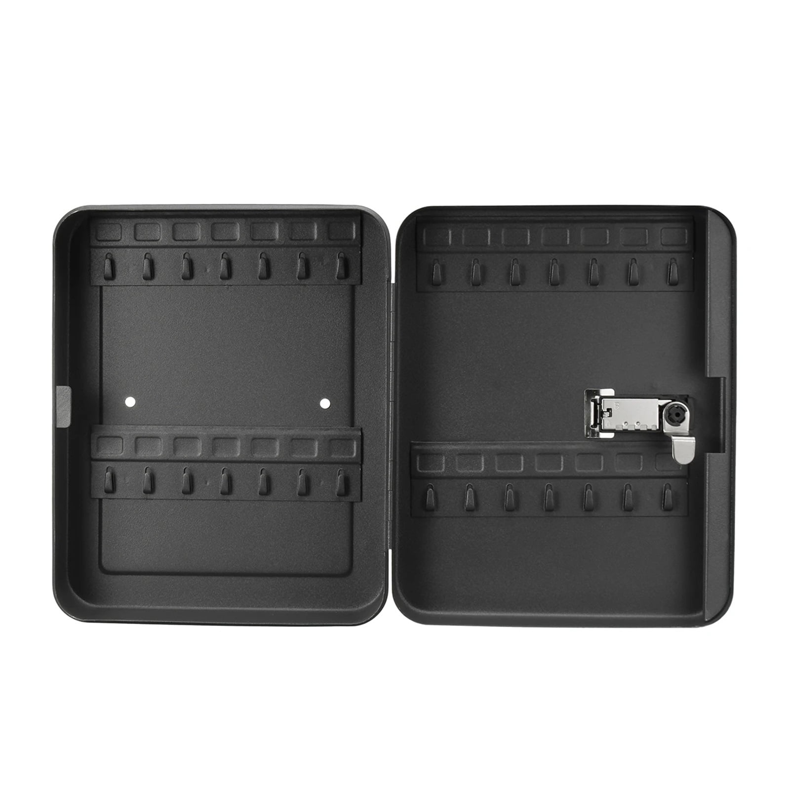 Storage Cabinet Car Home Security Lockable Key Safe Box Office Combination Lock Password Wall Mounted Resettable Code Metal ,Prevent Theft