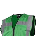 thumbnail image 2 of Scan Hi-vis Utility Green Waistcoat, 2 of 4