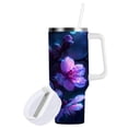 thumbnail image 2 of DIXRUYEE Steel Water Bottles Tumbler Creative Radiant Petals Pattern 40oz/30oz, 2 of 9