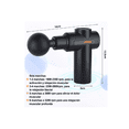 thumbnail image 2 of Pistola De Masaje Eléctrico Muscular Masajeador 4 Cabezales Negro, 2 of 4