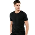 thumbnail image 3 of GZWYHT Mens T-Shirts,Tshirts Shirts Men Waterproof Breathable Anti-Fouling T-shirt Short Sleeve Cycling Hydrophobic Workout Shirts,Men Clothing Black L, 3 of 3