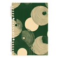 thumbnail image 7 of FORMRS 1-Subject Spiral Notebook 8" x 5" College Ruled 60 Refillable Sheet A5 Hard Cover, 2 Pack, Beige Abstract, 7 of 7
