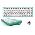 thumbnail image 4 of Juegos de teclados mecánicos 68-Key Tester68 Kits de mecánico 2.4G / 5.0 Probador de eje de plástico ABS de 2 modos para PC Oficina Laptop inalámbrico - opción 19, 4 of 7