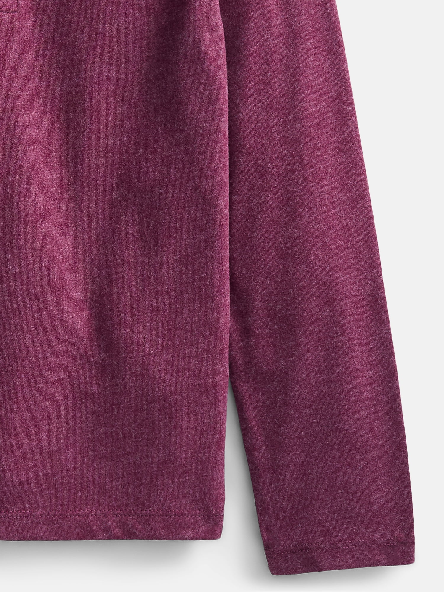 Wonder Nation Boys Henley Shirt with Long Sleeves, Sizes 4-18