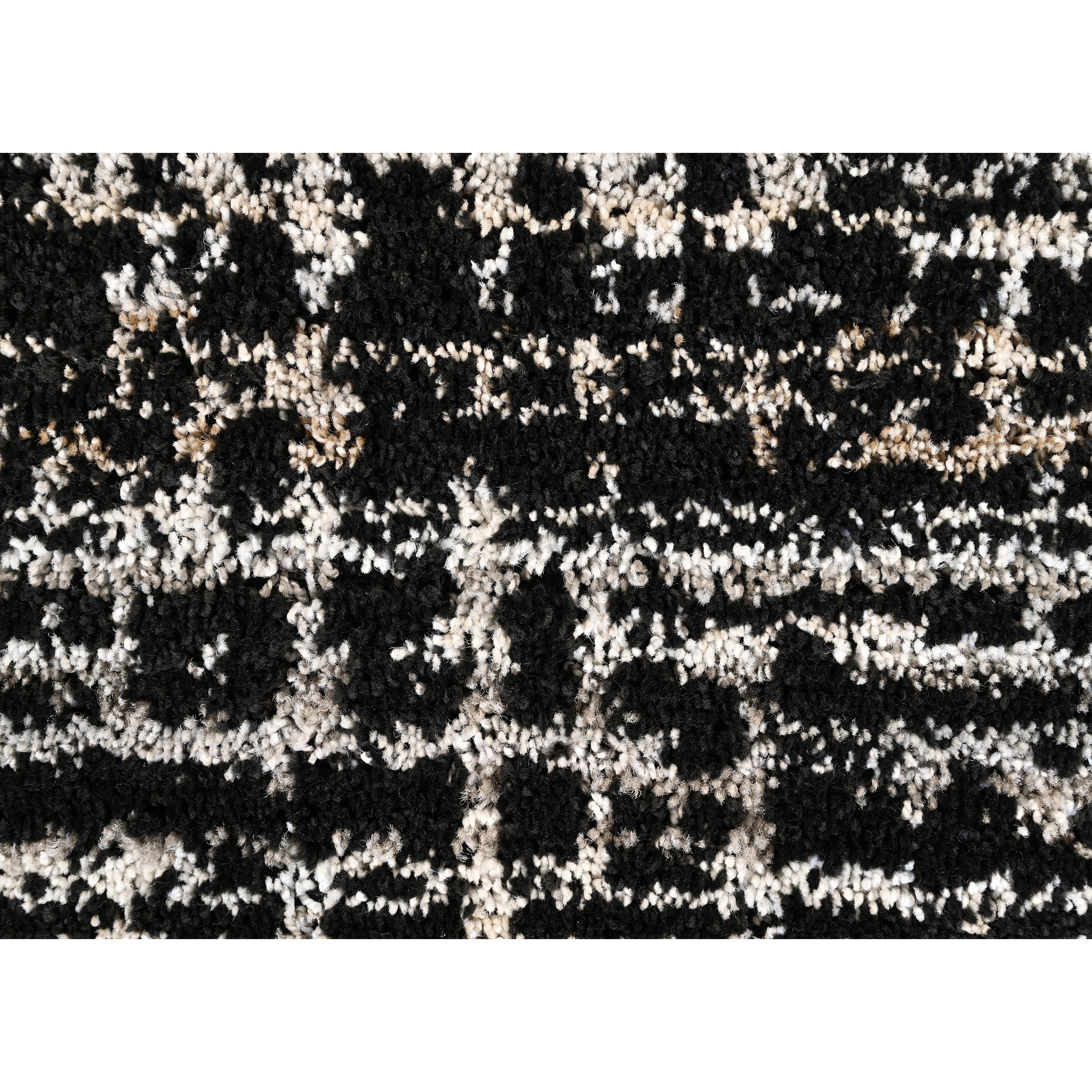 Garland Rug Rumba Polypropylene Black/Earth Tone Square Indoor Area Rug, 12' x 12'