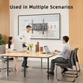 thumbnail image 7 of MountFTV Full Motion TV Wall Mount Bracket for Most 37-85 inch Flat Curved TVs, Holds up to 132 lbs, Max 600x400mm, 7 of 7