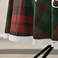 thumbnail image 5 of 60 Inch Round Tablecloth - Red Green Buffalo Plaid Waterproof Washable Fabric Table Cloth Lace Table Cover Tabletops for Dining, Kitchen, Wedding and Parties House Decor, 5 of 7