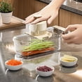 thumbnail image 4 of asddcavvf Vegetable Chopper With Container 2024 New Function Grater 5 Cutting Tools Round Vegetable Chopper Vegetable Chopper Food Chopper With Container Home and Kitchen Items, 4 of 6