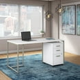 thumbnail image 7 of Bush Industries Method 60W Table Desk, 3 Drawer Mobile File Cabinet from Office by kathy ireland®, 7 of 7