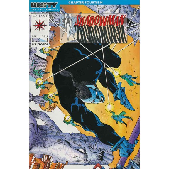 Shadowman #5 VF ; Valiant Comic Book