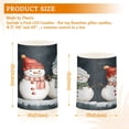 thumbnail image 6 of Yayeee Flameless Candles with Remote Flickering Battery Operated Multi Color Changing, Green Snowmen, 6 of 7