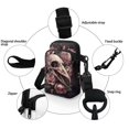 thumbnail image 5 of HELLHERO Small Crossbody Purse Wolf Pattern 4.33"x1.97"x7.09" 2 Layers Adults for Daily Use with Zipper, 5 of 7