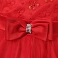 thumbnail image 4 of Richie House Girls' Princess Dress with Mesh and Bow RH1935, 4 of 7