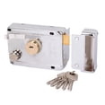 thumbnail image 1 of Cerradura de resorte de cilindro de puerta izquierda con pestillo de seguridad, 1 of 4