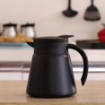 thumbnail image 1 of Rostfri Termoskanna/Dubbelväggig Vakuumisolerad Kaffekanna Med Tryckknappslock, För Kaffe, Te, Dryck 680ml, 1 of 5