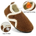 thumbnail image 3 of Ecetana Toddler Slippers Boys Girls House Shoes Slip on Baby Sock Shoes, 3 of 6