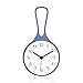 thumbnail image 3 of mooas Loop Bathroom Clock, Shower Clocks, Waterproof Shower Hanging Clock with Hook, Non-Ticking Battery Operated for Kitchen, Bathroom, Shower Booth (Blue), 3 of 4