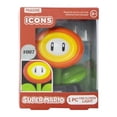 thumbnail image 5 of Super Mario Fire Flower Light – 10cm LED Character Light, Battery Powered, Official Nintendo Merchandise | Paladone, 5 of 5