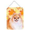 thumbnail image 1 of "Treasures Pomeranian #2 Fall Metal Print, 16"" x 12"", Multicolor" Caroline's Treasures BB9977DS1216, 1 of 1