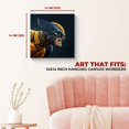 thumbnail image 3 of Wolverine Canvas Wall Art by DreamController- 14x14 inches Marval Wall Decor | HD Printed & Wooden framed wall art | Modern Wall Decor for Bedroom, Living Room, Office, Kids Room | Made in USA, 3 of 5