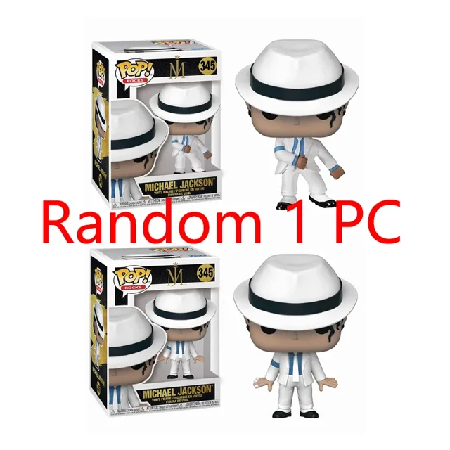 Figura de vinilo de Michael Jackson de 10 cm, modelo de juguete, estatua, colección de muñecas, adorno para decoración de habitación, juguetes, regalos.