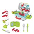 thumbnail image 3 of Juego de juguetes de Doctor para niños, juego de simulación de rol, Kits de Doctor, juguete con caja de almacenamiento, regalo de cumpleaños para niños y niñas oso de fresa Electrónica, 3 of 5