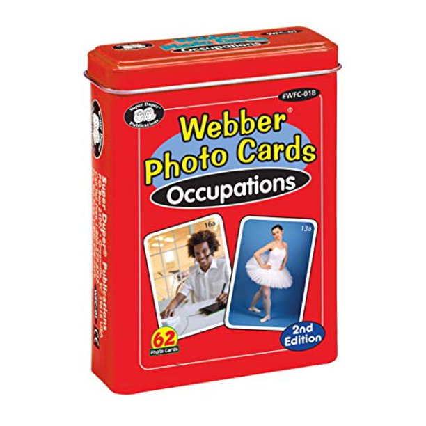 Super Duper Publications ber Occupations Careers Photo Flash Card Deck 2nd Edition