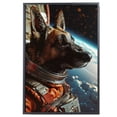 thumbnail image 2 of Belgian Malinois Dog Wall Decor - Space Wall Decor - Space Wall Art - Funny Dog Wall Art Poster - Cute Dog Home Decor - Dog Themed Gifts, 2 of 6