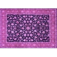 thumbnail image 1 of Ahgly Company Indoor Rectangle Persian Purple Traditional Area Rugs, 7' x 9', 1 of 4