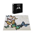 thumbnail image 4 of Ambesonne Butterfly Jigsaw Puzzle, Monarch Shades Ombre, Heirloom-Quality Fun Activity for Family Durable Cardboard, 1000 pcs, Multicolor, 4 of 6