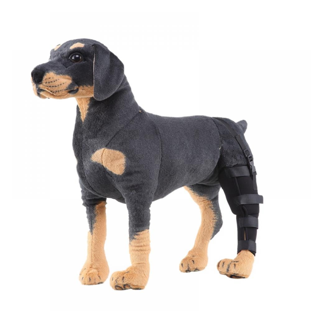 Dogs Leg Knee Brace,Pet Dog Leg Brace Right/Left Rear Leg Knee Hock Brace Bandages,Protects Wounds Brace Heals and Prevents Injuries and Sprains