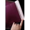 thumbnail image 2 of ProLine® Matte Metallic Bordeaux Wine Red Poly Bubble Mailers Envelopes 8.5" x 12" (200 Mailers), 2 of 3