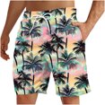 thumbnail image 1 of Pantalones Cortos para Hombre Atléticos Pantalones de Playa de Impresión Especial, Pantalones Cortos Atléticos de Poliéster Elásticos para Hombres, 1 of 9