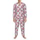 thumbnail image 3 of Fotbe Rose Flowers Pijama de Hombre con Estampado de Manga Larga, Conjunto de 2 Piezas, Ropa de Dormir Suave y Cómoda con Bolsillos-Medium, 3 of 7
