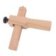 thumbnail image 5 of Cortador de Tiras de Cuero ANGGREK Escamas Transparentes Agarre Cómodo de Madera Varilla Ajustable, 5 of 8