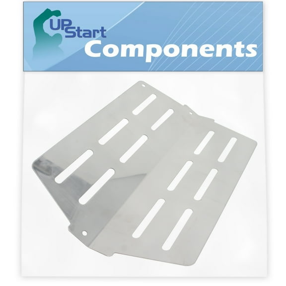 BBQ Grill Heat Shield Plate Tent Replacement Parts for Weber 6611001 - Compatible Barbeque Stainless Steel Flame Tamer, Guard, Deflector, Flavorizer Bar, Vaporizer Bar, Burner Cover 13 1/4"