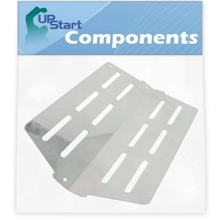 BBQ Grill Heat Shield Plate Tent Replacement Parts for Weber 6521001 - Compatible Barbeque Stainless Steel Flame Tamer  Guard  Deflector  Flavorizer Bar  Vaporizer Bar  Burner Cover 13 1/4