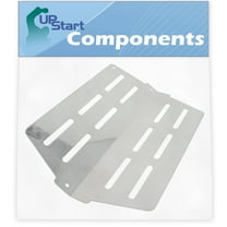 BBQ Grill Heat Shield Plate Tent Replacement Parts for Weber 6611001 - Compatible Barbeque Stainless Steel Flame Tamer, Guard, Deflector, Flavorizer Bar, Vaporizer Bar, Burner Cover 13 1/4"