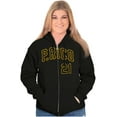 thumbnail image 3 of Puerto Rico Baseball Game Player 21 Unisex Fleece Graphic Zip Up Hoodie Brisco Brands 2X, 3 of 5