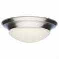thumbnail image 4 of Nuvo Lighting 18W Flush Mount Twist & Lock Fixture LED 12 in. Matte Black Finish Frosted Glass, 4 of 14